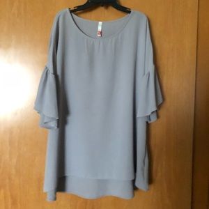 The mint julep oversized grey shirt
